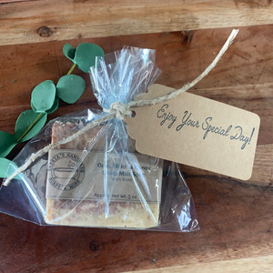 Gift wrapped Artisan Soap Bar